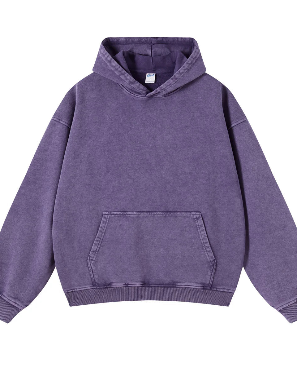 Cotton Loose Retro Thicken Hoodie