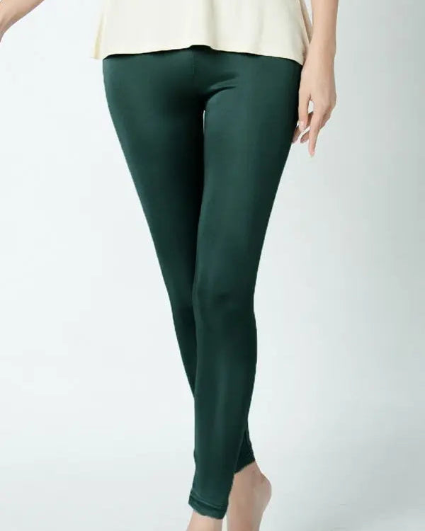 Sleek Stretch Silk Bottoming Pants