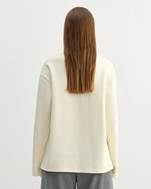 Retro Apple Print Loose T-Shirt