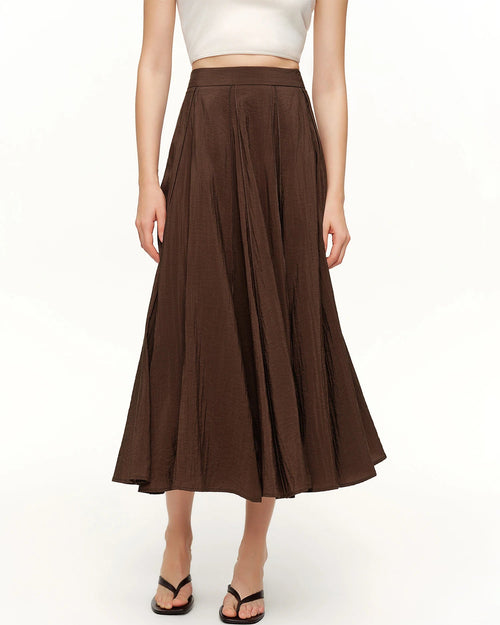 A-Line Ankle-Length Skirt