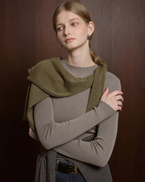 Wool Slim-Fit Knit Sweater