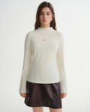 Antibacterial Soft-Touch Turtleneck Layering Top