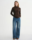 Antibacterial Soft-Touch Turtleneck Layering Top