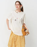 Loose-Fit Printed Short-Sleeve T-Shirt