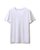 Silk-Cotton-Modal O-Neck Short Sleeve Tee