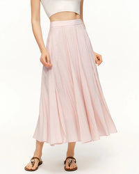 A-Line Ankle-Length Skirt