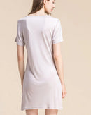 Silk Short-Sleeve Full Slip