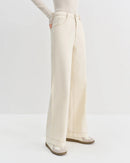 High-Waisted Straight-Leg Cropped Jeans