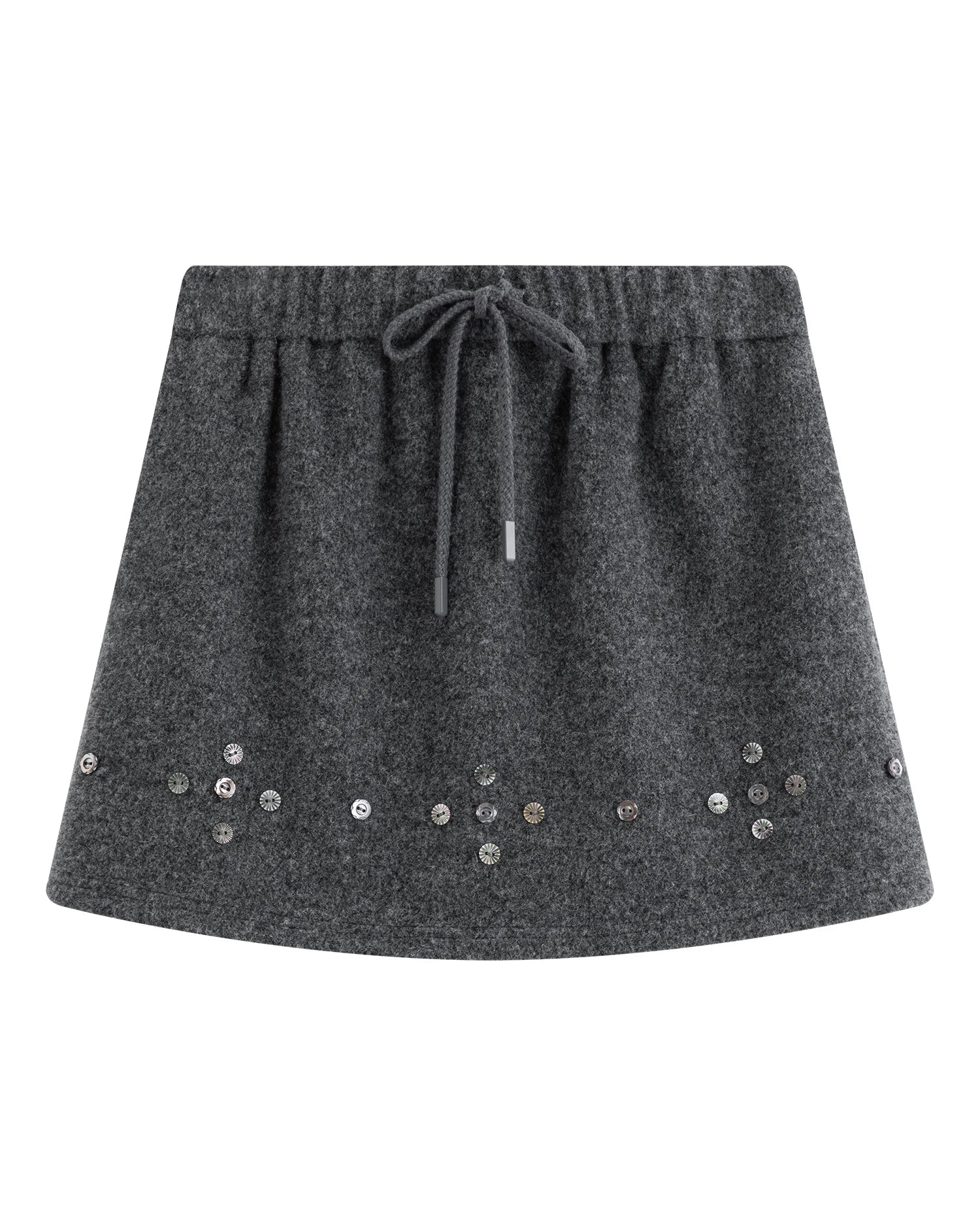 Faux Two-Piece Hooded Set