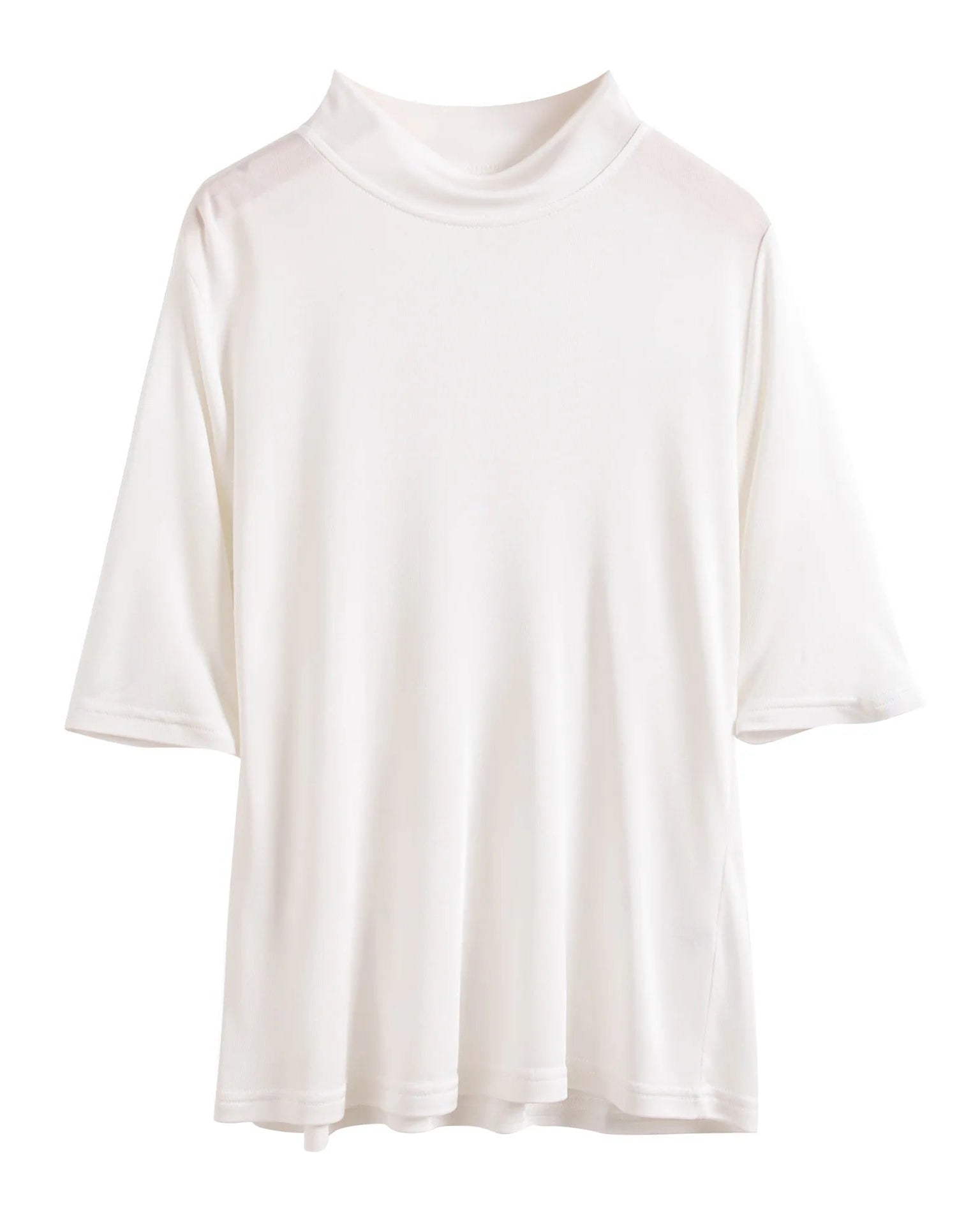 Mulberry Silk Half-Sleeve T-Shirt