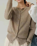 Crewneck Short Cardigan