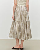 Flowy A-Line Midi Skirt