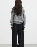 Relaxed Knit Blended Cardigan Sweater