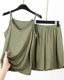 Plus Size Modal Sling Top & Shorts Pajama Set