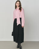 Women's Cotton Bow-Tie Blouse