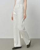Retro Raw-Denim High-Waisted Jeans