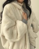 Oversized Double Sided Hooded Jacket