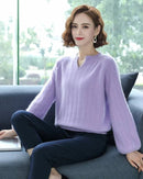Mink Cashmere Knitted Pullover