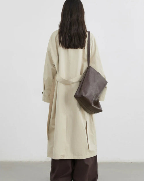 Belted Cotton Trench Coat Women's Outerwear