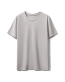 Silk-Cotton-Modal O-Neck Short Sleeve Tee
