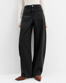 Retro High-Waisted Wide-Leg Jeans