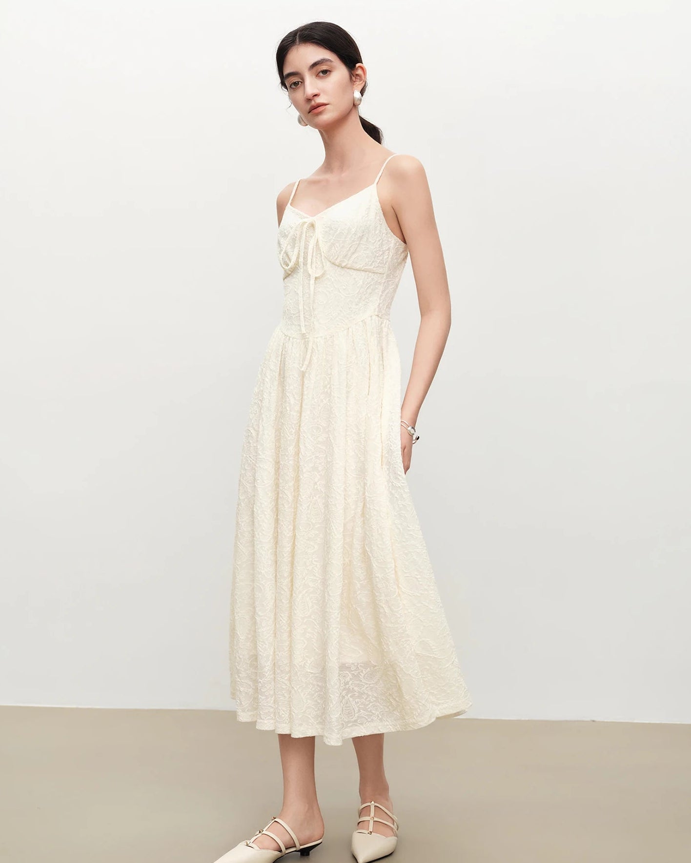 Elegant Lace Slip Dress
