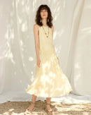 Sleeveless A-Line Midi Sundress