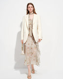 Loose-Fitting Single-Breasted Lapel Suit Jacket