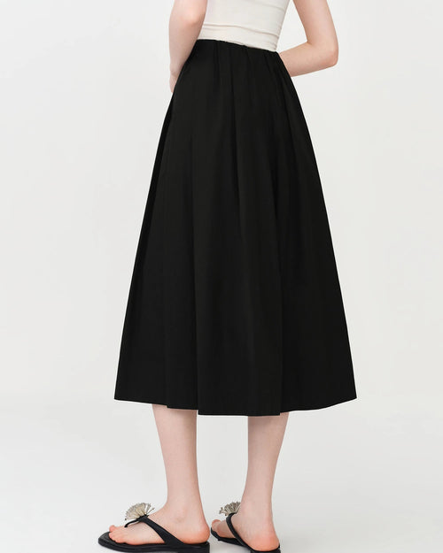 Pure Cotton Wide-Leg Casual Pants