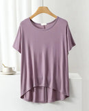 Modal Oversized Short Sleeve Pajama Top