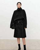 Oversized Cashmere Turtleneck Sweater